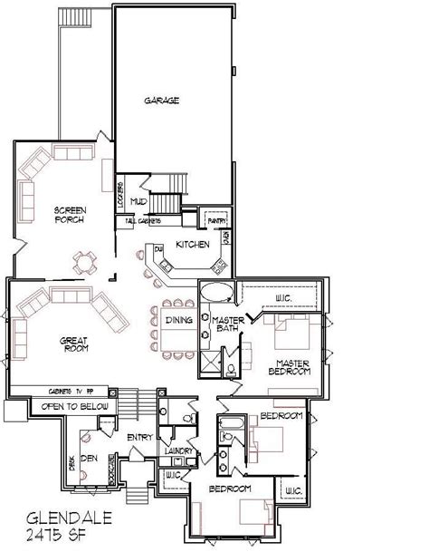 2500 Square Foot Home Plans Homeplanone