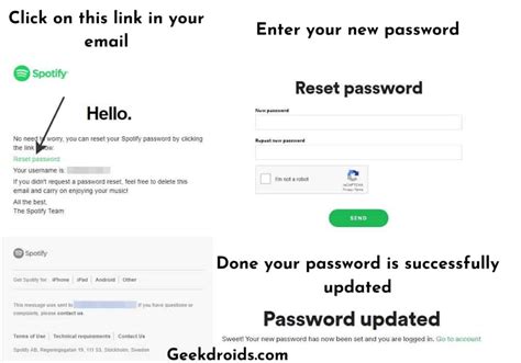 With that in mind, let's show you how to change the streaming quality. How to change your Spotify password? | GeekDroids