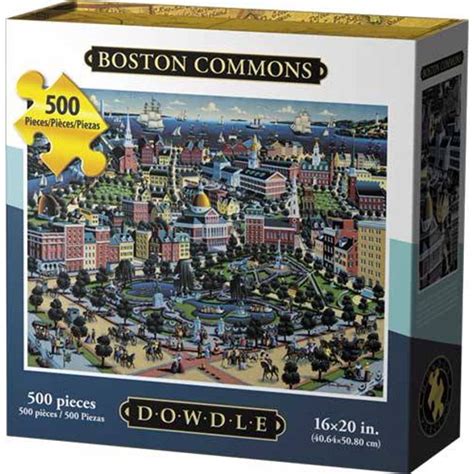 Dowdle Jigsaw Puzzle Boston Common 500 Piece