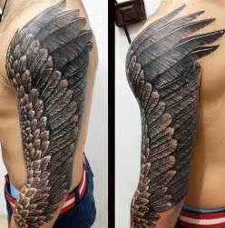 Free eagle wing tattoo vector download in ai, svg, eps and cdr. Eagle Wing Sleeve Tattoo | All Tatted Up! | Pinterest ...