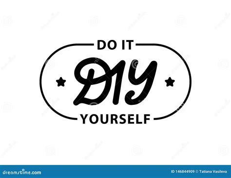 Be Yourself Lettering Slogan Funny Quote For Blog Poster And Print