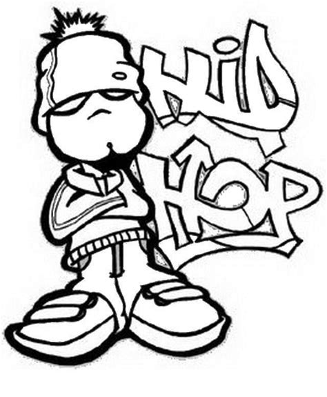 Free Printable Hip Hop Dance Coloring Pages