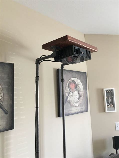 Rustic Projector Stand By Appalachiantradingco On Etsy Projector Stand Home Theater Setup