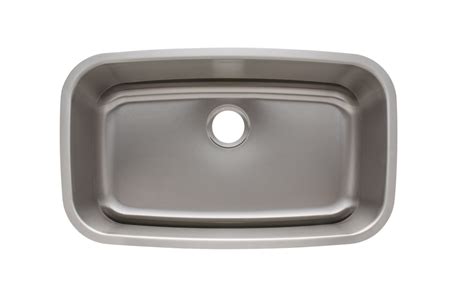 As1129 3138 X 185 X 9 18g Single Bowl Undermount Builder Stainless