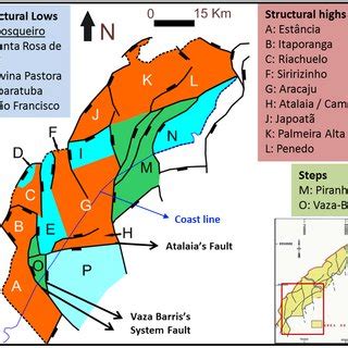 Location Map Of The Sergipe Alagoas Basin Northeastern Brazil Download Scientific Diagram