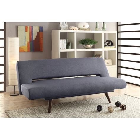 Mid Century Modern Adjustable Sofa Bed Gray