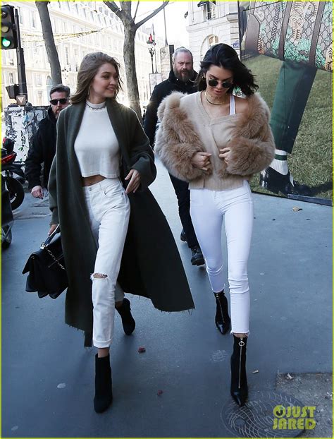 Kendall Jenner And Gigi Hadid Prep For Victorias Secret Fashion Show
