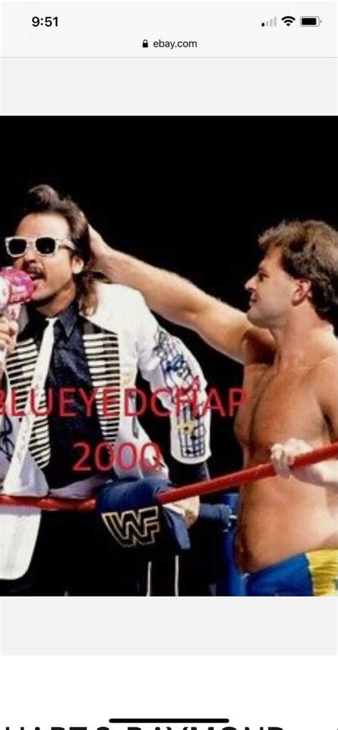 WWF Heel Rougeaus Manager Mouth Of The South Jimmy Hart 1988 In 2023