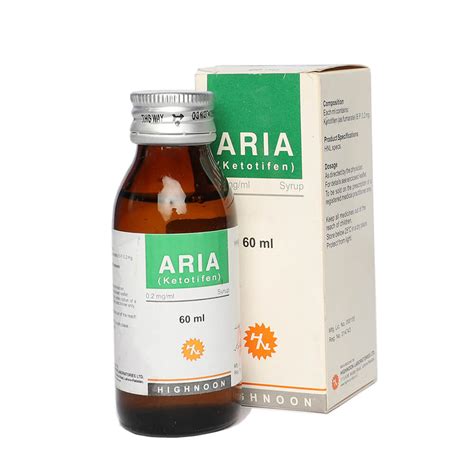Buy Aria Syrup 60ml Online Emeds Pharmacy