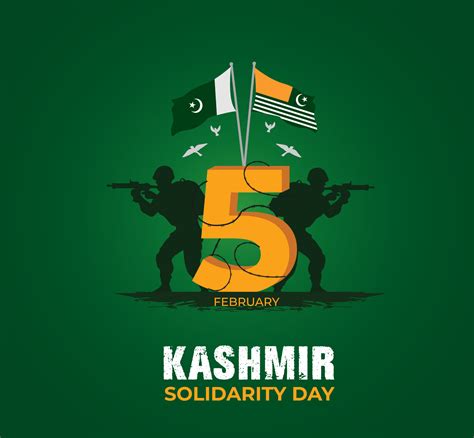 Kashmir Solidarity Day 5th February Template For Background Banner