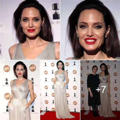 Angelina Jolie Stuns At The 2018 Annie Awards In La A Night Of