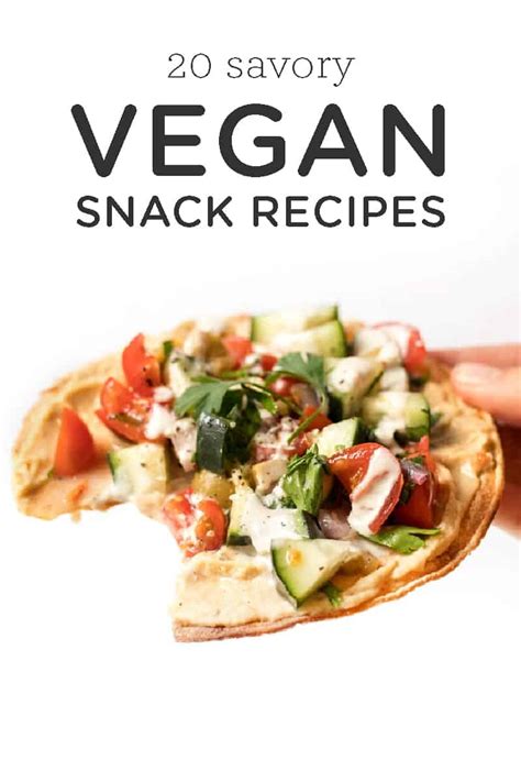 20 Savory Vegan Snack Recipes For The Office Or School Simply Quinoa