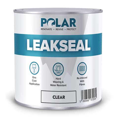 Buy Polar Premium Leak Seal Clear Paint 500ml Instant Waterproof