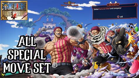 All Katakuri Special Move Set One Piece Pirate Warriors 4 Youtube