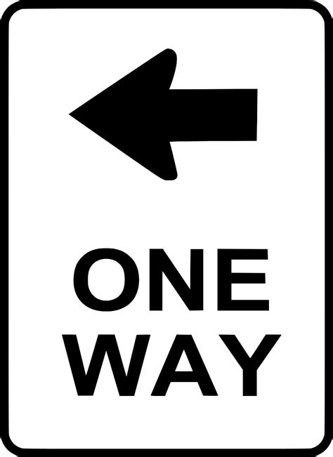 Svg One Way Road Free Svg Image And Icon Svg Silh
