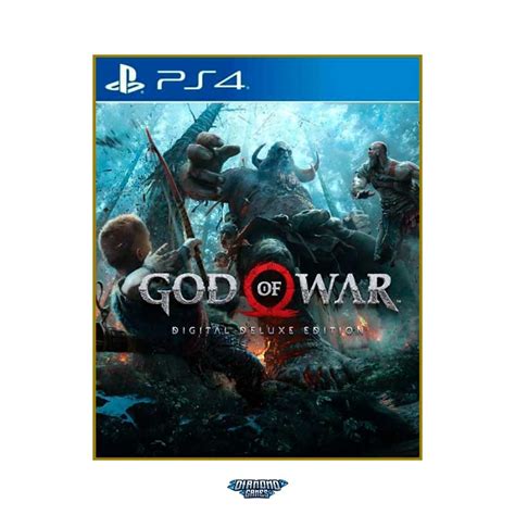 God Of War Digital Deluxe Edition Ps4 I MÍdia Digital Diamond Games