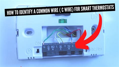 How To Identify A Thermostat Common Wire C Wire And What It Does For