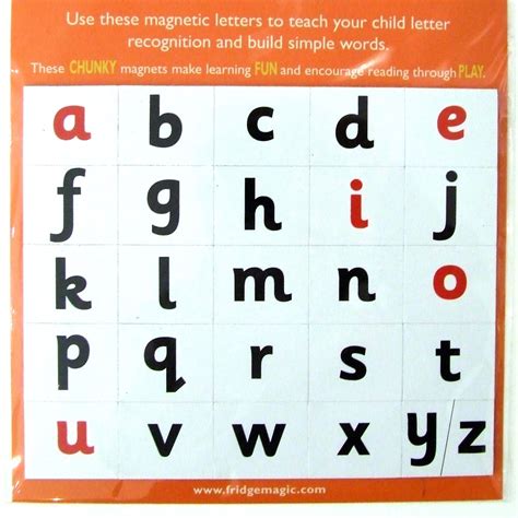 Use These Magnetic Alphabet A To Z Letters On A Magnetic Board Or