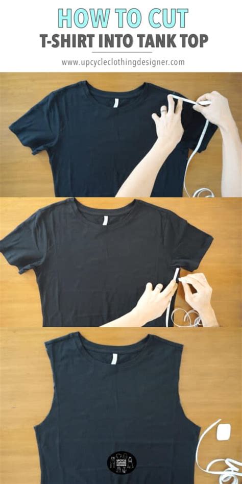 How To Cut A T Shirt Into Tank Top Fashion Wanderer