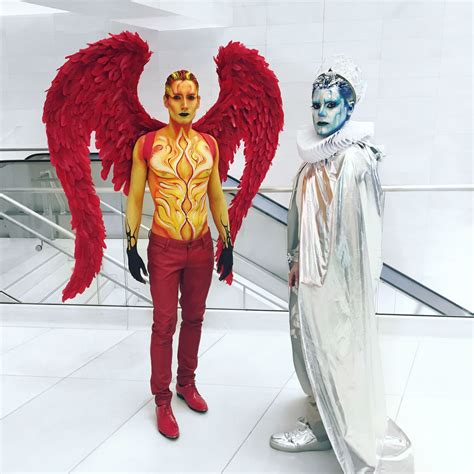 Fire And Ice Halloween Costume Halloween Costumes Costumes Fashion