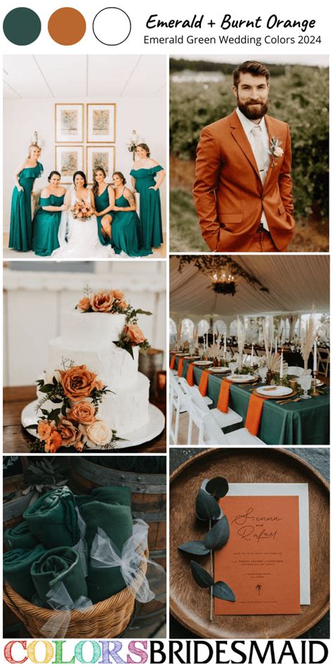 Top 8 Emerald Green Wedding Color Schemes for 2024 - ColorsBridesmaid