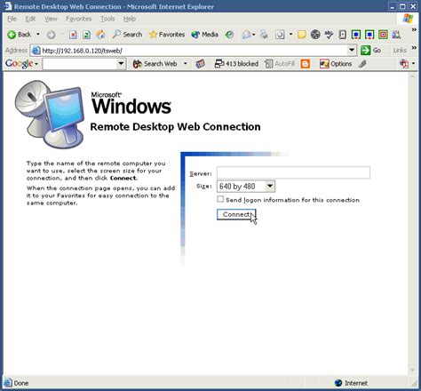 Install Remote Desktop Web Connection On Windows Xp Technical Support