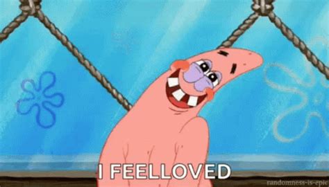 Thank You I Feel Loved GIF Thank You I Feel Loved Patrick Discover