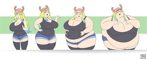 Anastimafilia On Twitter Weight Gain Sequence Of Lucoa From Dragon