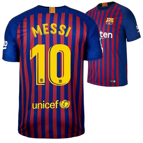 Nike Fc Barcelona Heim Trikot Messi 20182019 Kinder Kaufen
