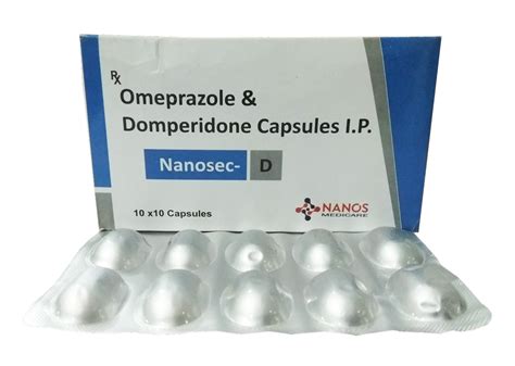 Nanpsec D Omeprazole And Domperidone Capsules 10x1x10 Non