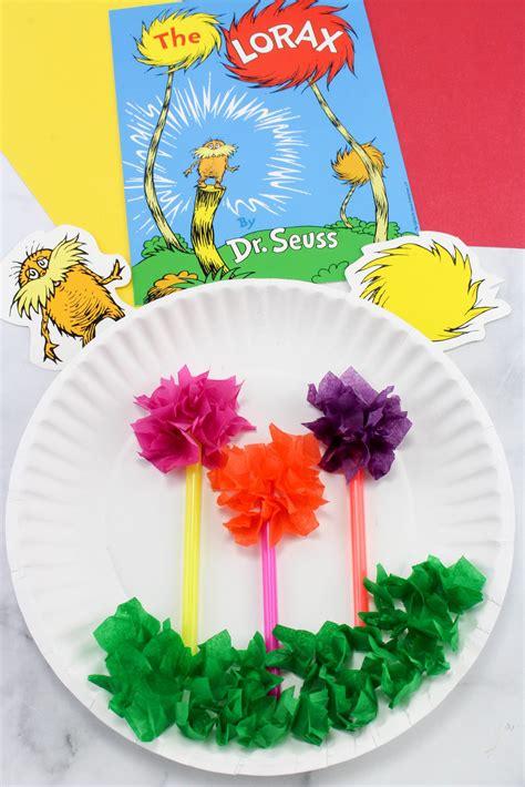 Make This Easy Dr Seuss Truffula Tree Craft For Kids