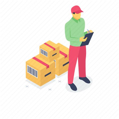 Courier Service Delivery Boy Delivery Man Parcel Delivery Service