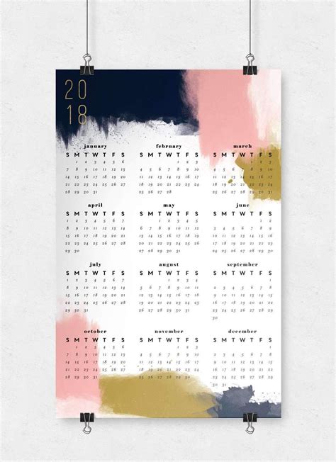 11x17 Calendar Template Excel Hq Printable Documents