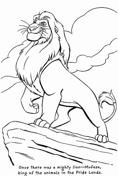 Lion Coloring King Pages Sheets