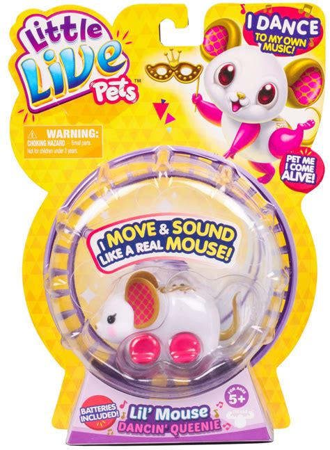 Little Live Pets Dancin' Queenie Mouse Pet Toy | Walmart Canada