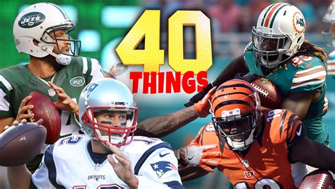 The american football conference (afc) and the national football conference (nfc). 40 things we learned in Week 7 of the 2016 NFL season