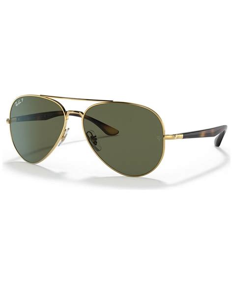 Ray Ban Unisex Polarized Sunglasses Rb3675 58 Macys