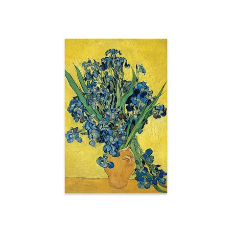 Winston Porter Irises 1890 On Glass By Vincent Van Gogh Print Wayfair