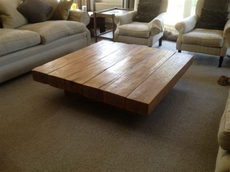 Rectangular palette style coffee table on simple rounded wood legs brings the rich simplicity of wood into your living room. 50 Best Collection of Large Low Wood Coffee Tables ...
