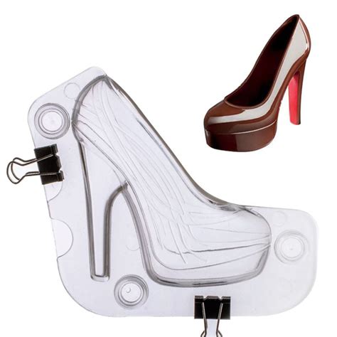 Shiyao 3d High Heel Shoe Mold Bundle Molding Lady Stiletto Heels