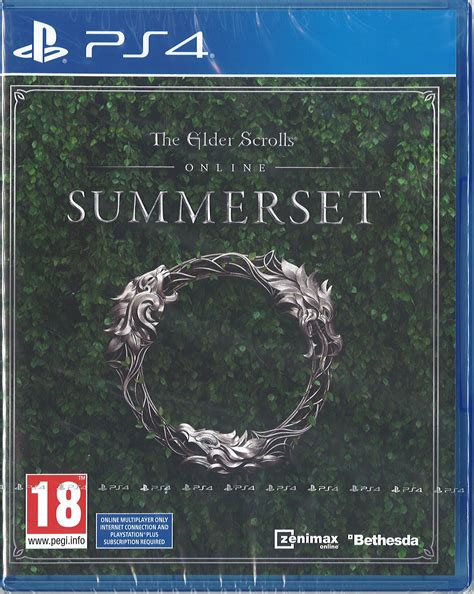 The Elder Scrolls Online Summerset Ps4 Gamefinitypl