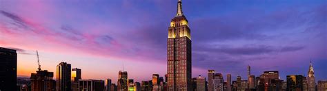 Empire State Building Wallpaper 4k Night New York City