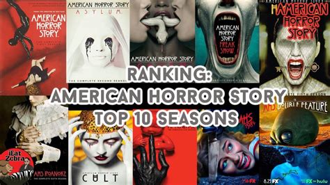 American Horror Story Top 10 Seasons Youtube