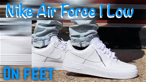 Nike Air Force 1 Low Review And On Feet Sneakerhead Essential Youtube