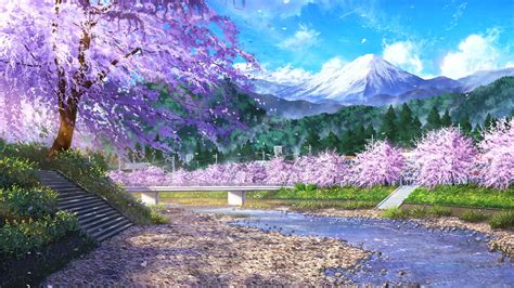 Wallpaper Anime Landscape Sekalc