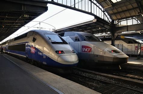 The Tgv French Train à Grande Vitesse High Speed Train Is Frances