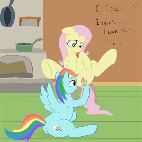 Rule 34 2girls Blush Cider Duo English Text Equine Female Female Only