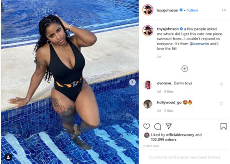 Reginae Get It From Her Mama Toya Johnson Sizzles In Bikini Pic And