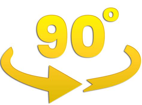90 Degrees Icon On Transparent Background 17293622 Png