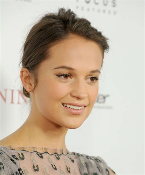 She earned an academy award for her. Alicia Vikander pictures gallery (15) | Film Actresses